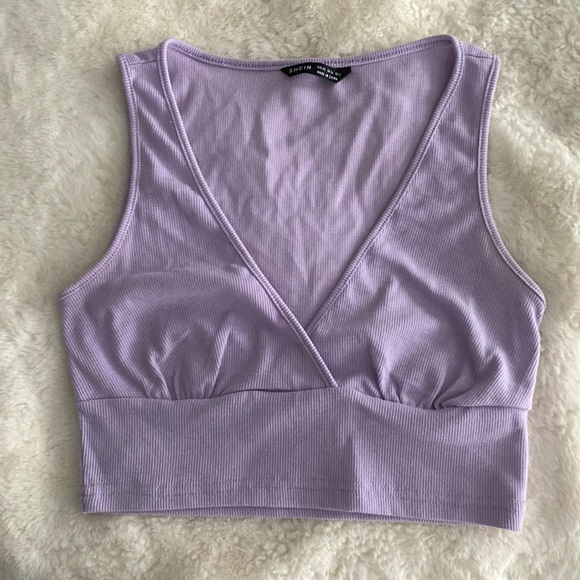 Shein Crop Top ✨FREE add on item✨ - Picture 1 of 2